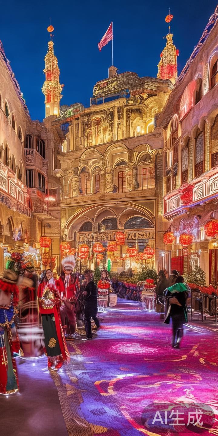 在澳门威尼斯赌场的日记中探索奢华娱乐与迷人风情的非凡体验 澳门作为东西方文化交汇之地,其醉人的风情在威尼斯赌